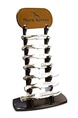 7'li Ahşap Bıçak ve Çakı Standı