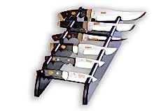 6'lı Ahşap Bıçak ve Çakı Standı