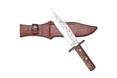 Bora 502 C Paladin Ceviz Saplı Gravürlü Bıçak