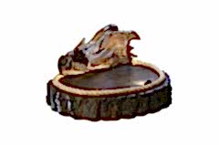 Bora Işıklı Ağaç Çakı/Bıçak Standı