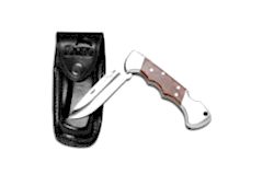 Bora 210 YPA Ergonomik Yuvarlak Uçlu Yılan Ağacı Saplı Çakı